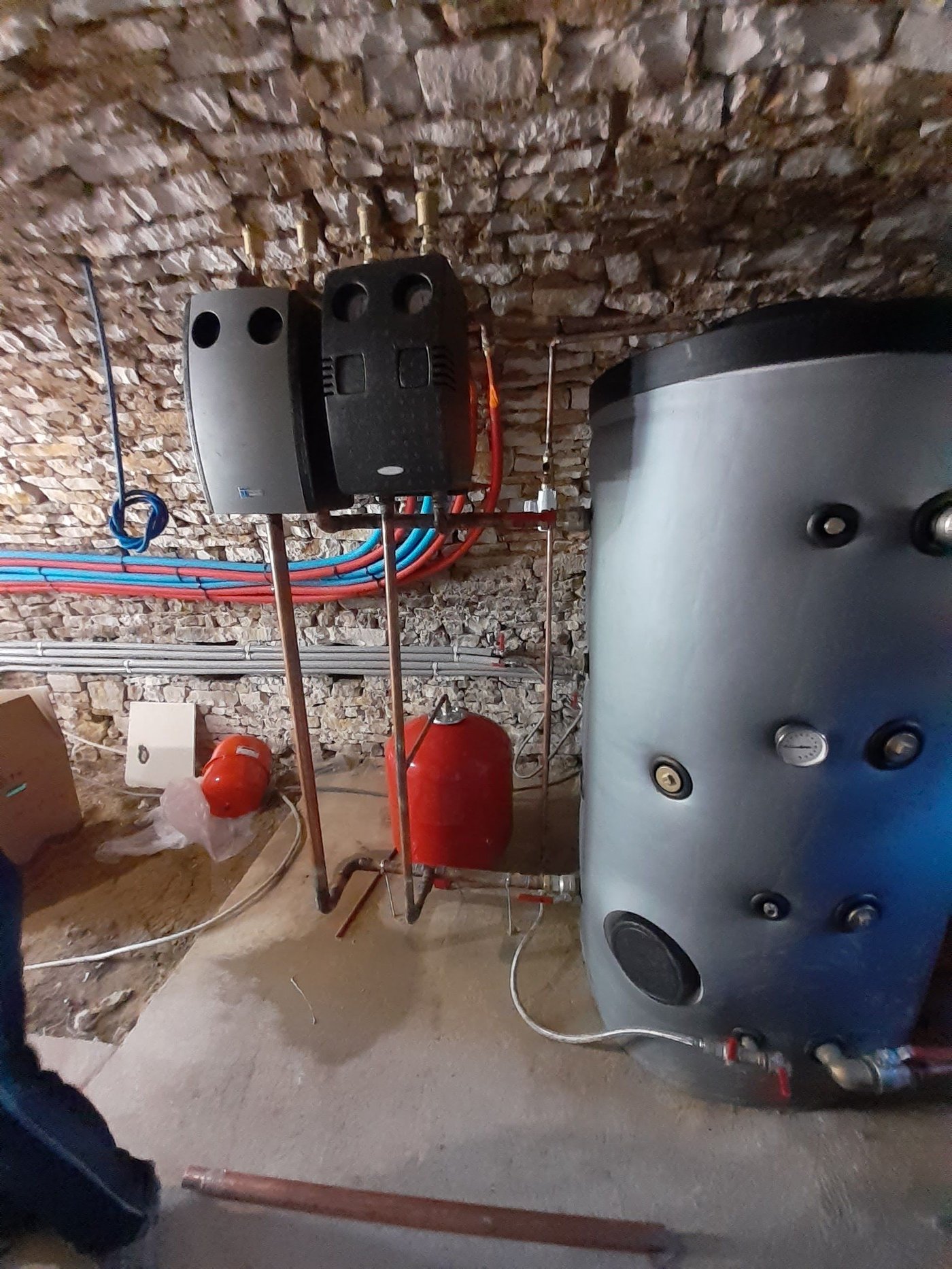 Chaufferie complète
